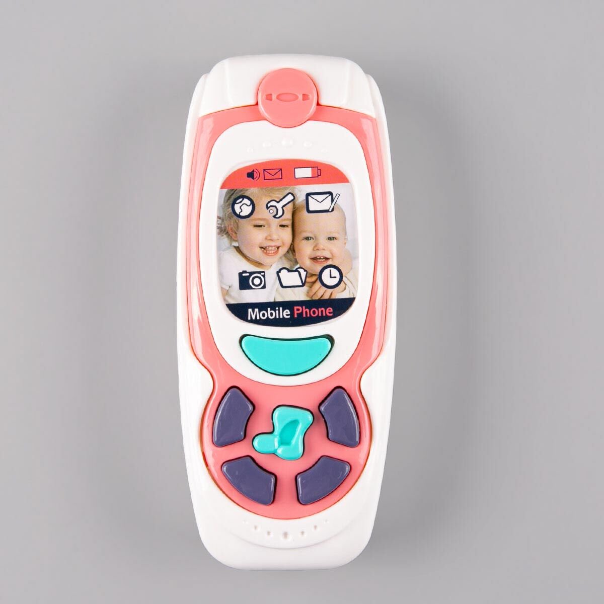 Игрушка развивающая Kaichi Телефон розовый купить,NaN