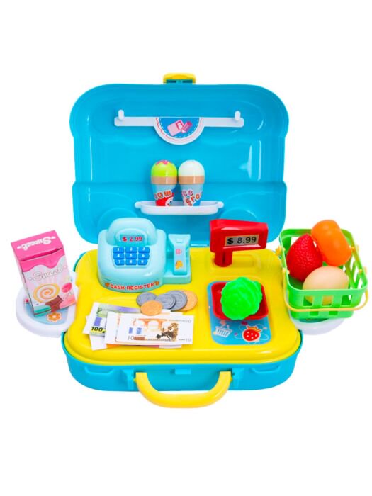 Игровой набор JD Toys Мобильный магазин  в чемодане 31 предмет купить,NaN