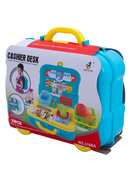 Игровой набор JD Toys Мобильный магазин  в чемодане 31 предмет купить,NaN