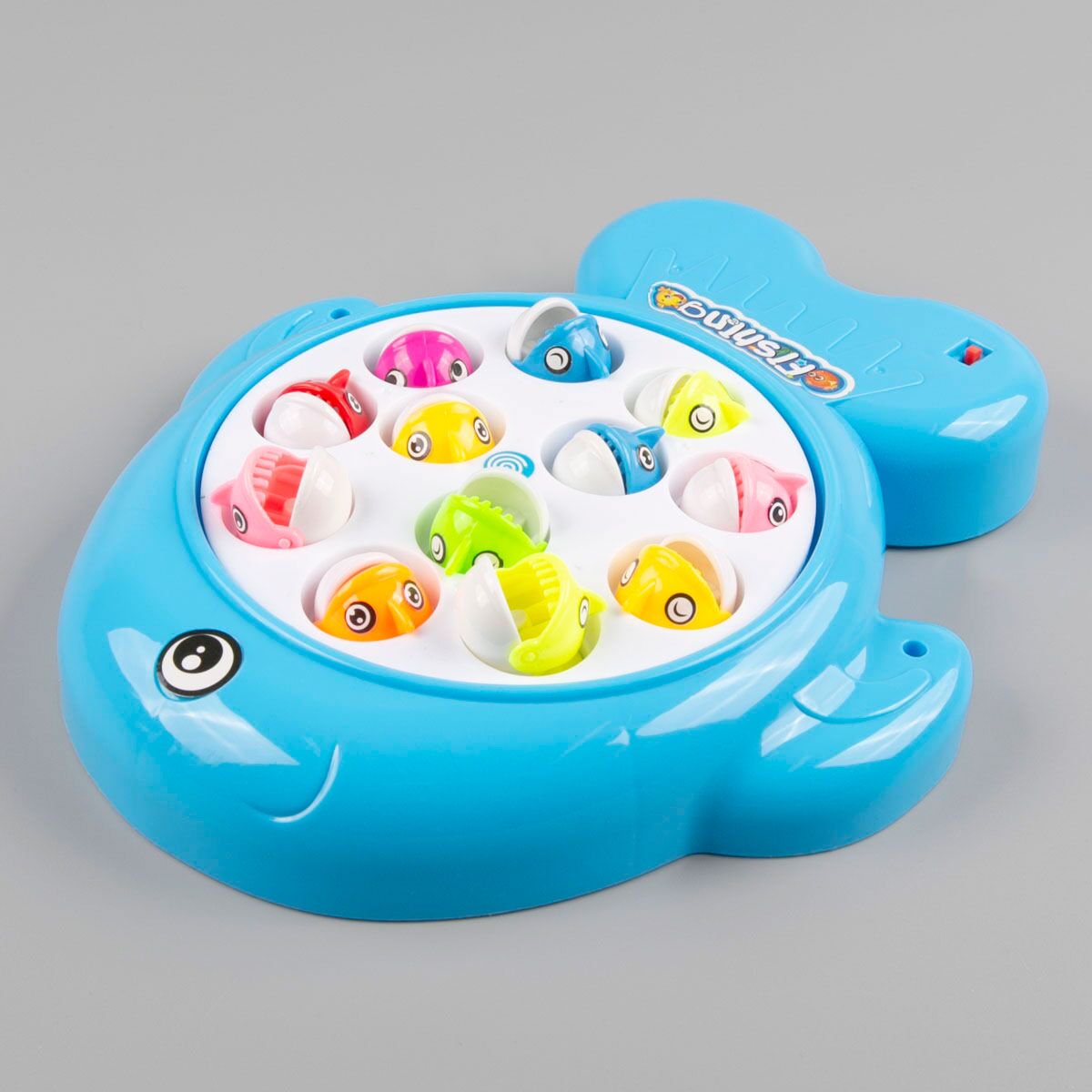 Игрушка развивающая Fishing game Рыбалка Рыбка голубая купить,NaN
