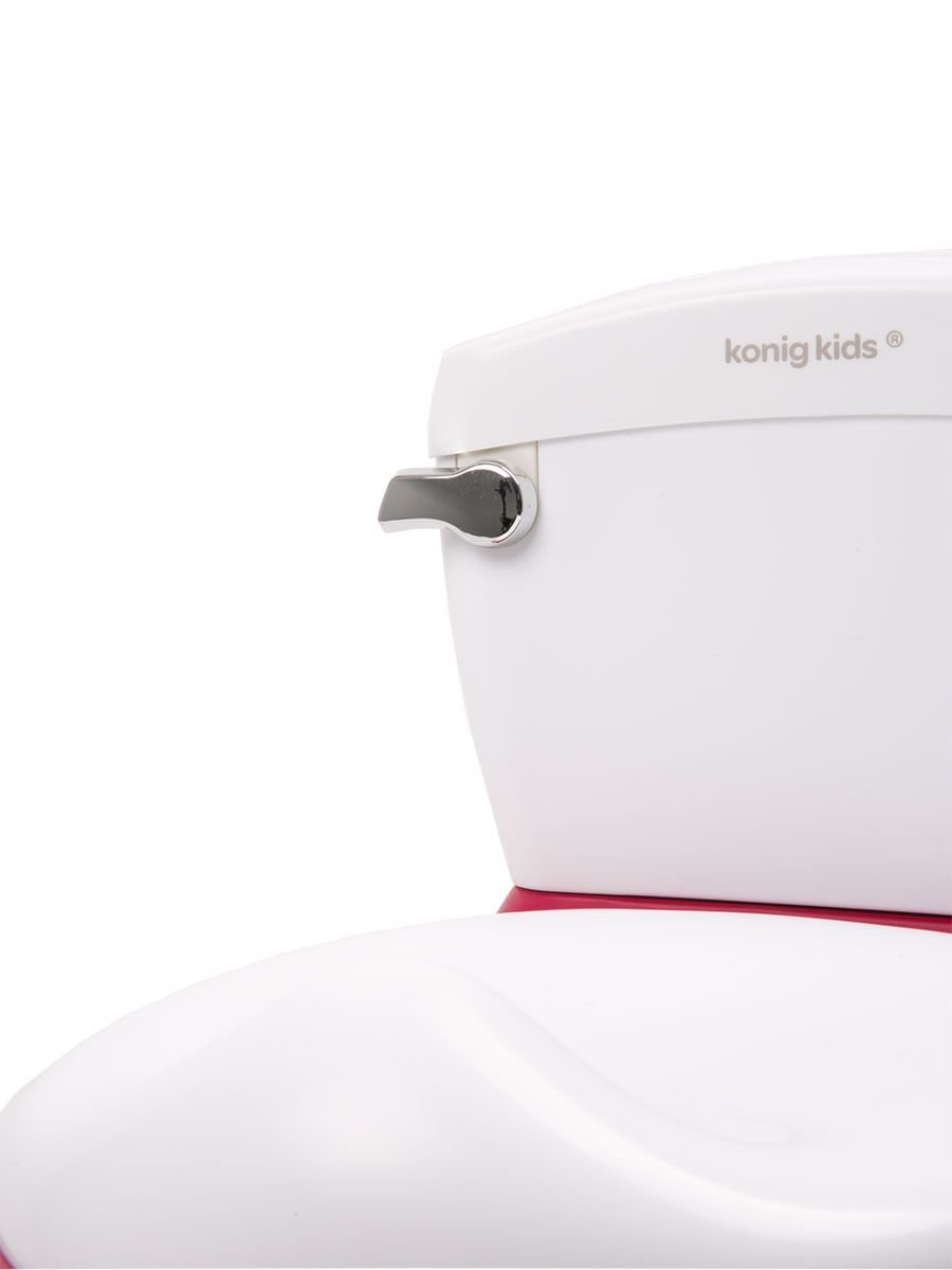 Горшок детский Konig Kids 63591P бело-розовый купить,NaN