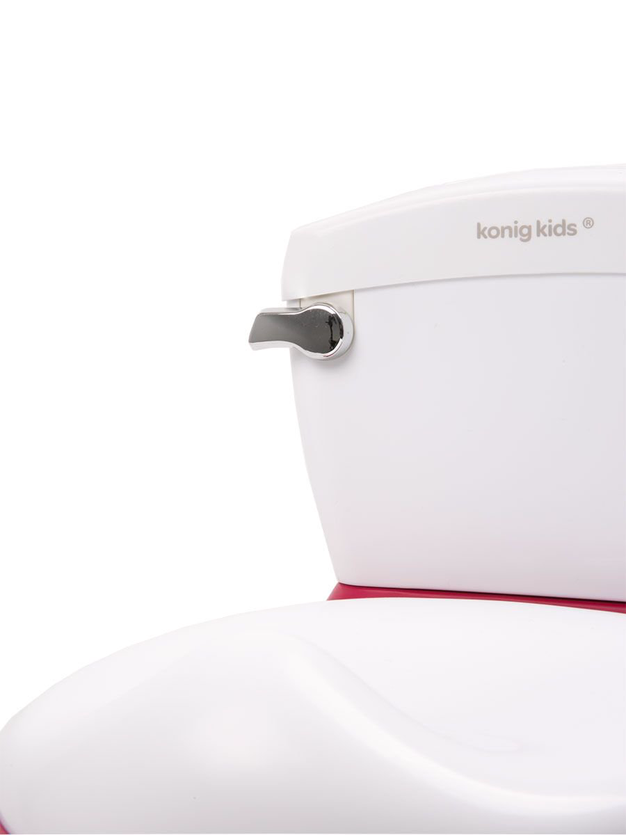 Горшок детский Konig Kids 63591P бело-розовый купить,NaN