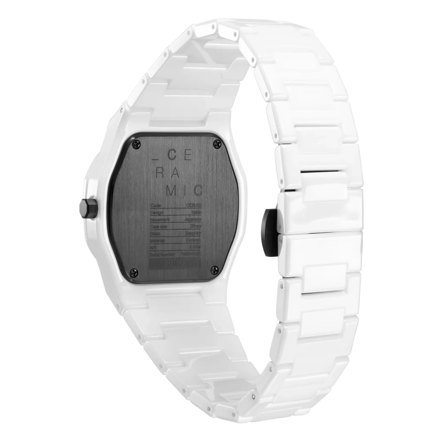 Наручные часы D1 Milano Pure White D1-CEBU02