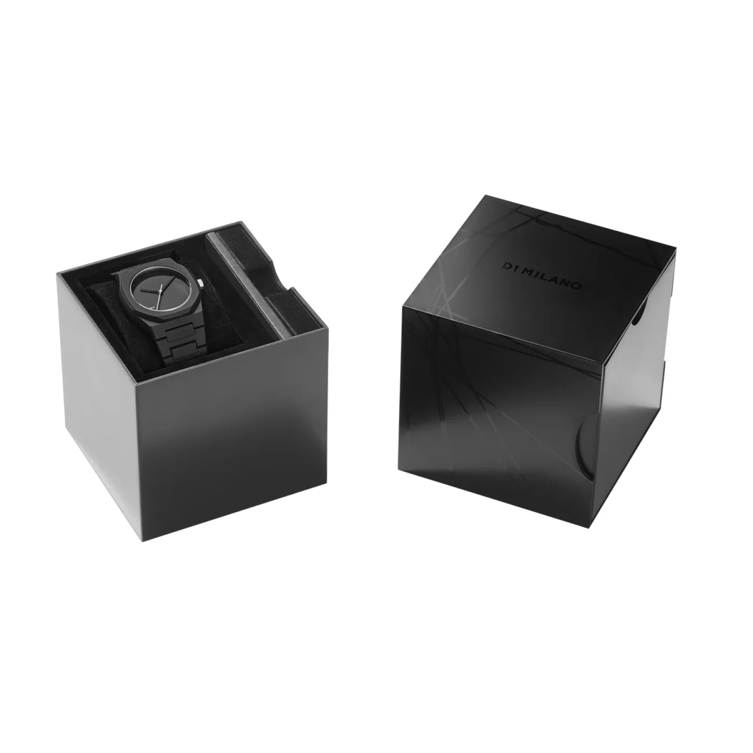 Наручные часы D1 Milano Black 01 D1-PCBU07