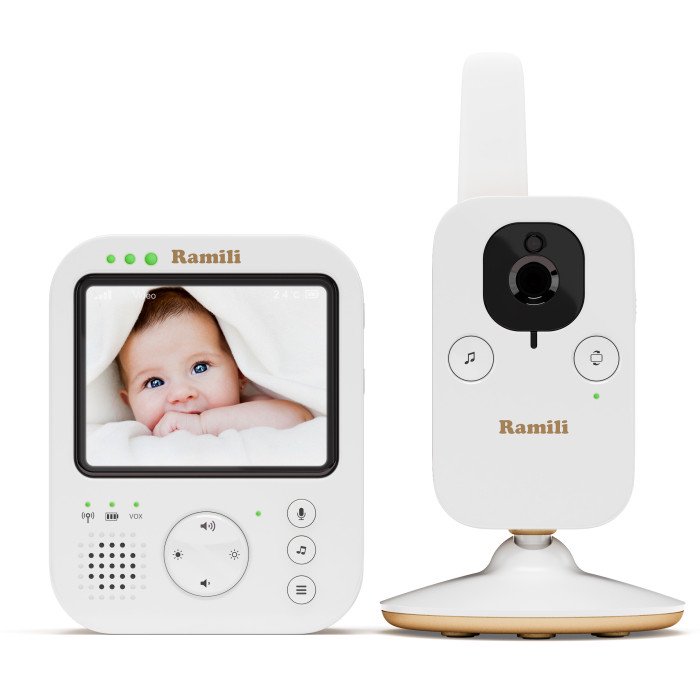 Видеоняня Ramili Baby RV200 белая купить,NaN
