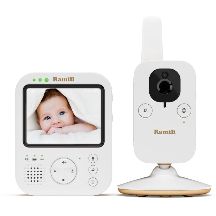 Видеоняня Ramili Baby RV200 белая купить,NaN
