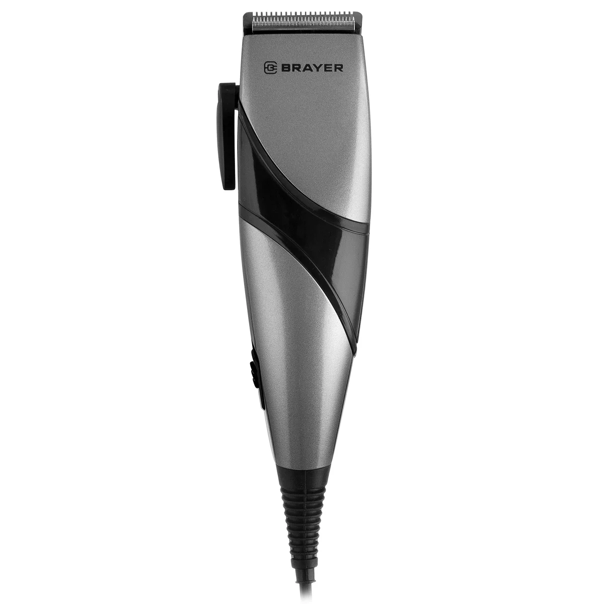 Машинка для стрижки Brayer BR3434 черно-серебристая купить,6990