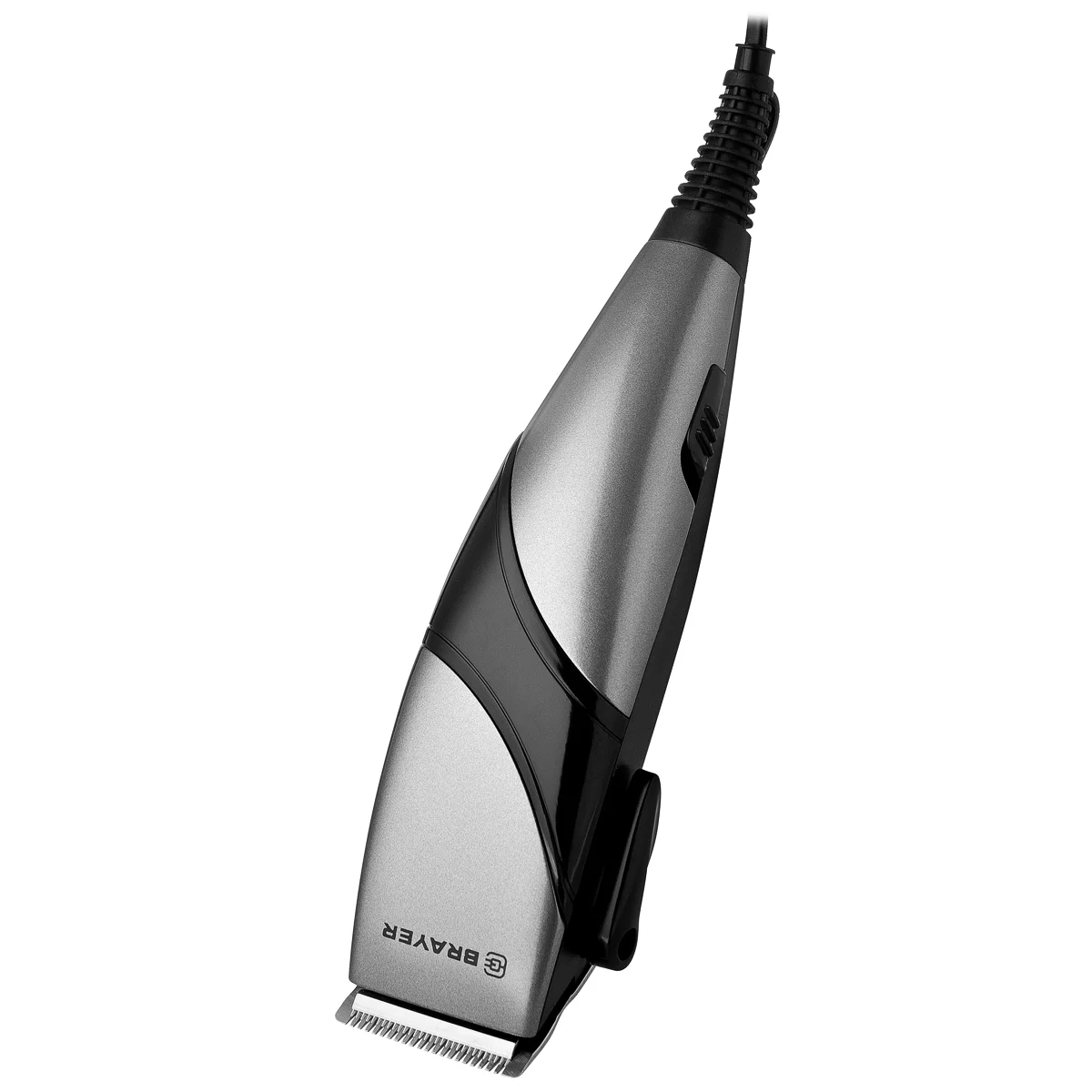 Машинка для стрижки Brayer BR3434 черно-серебристая купить,6990