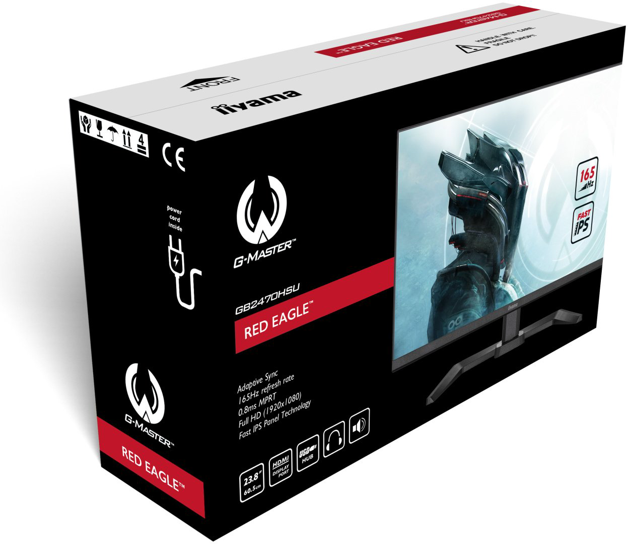 Монитор 23.8" Iiyama GB2470HSU-B5 A черный - ForteMarket Монитор 23.8" Iiyama GB2470HSU-B5 A черный купить,107418