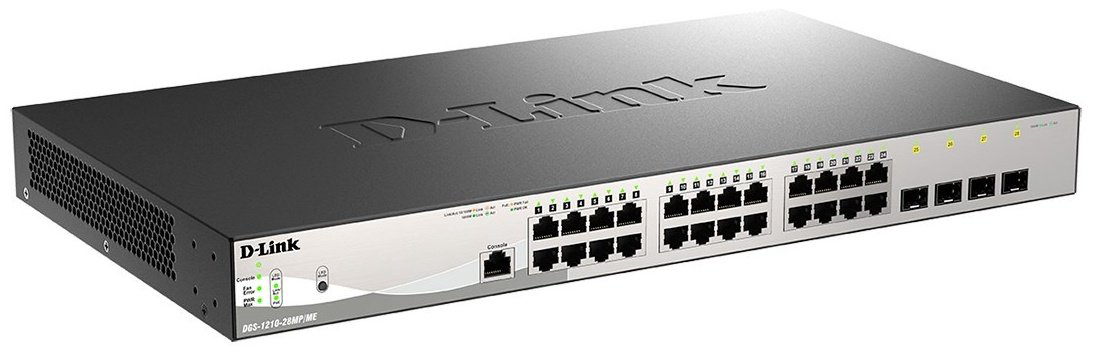 Коммутатор D-link DGS-1210-28MP/ME/B2A - ForteMarket Коммутатор D-link DGS-1210-28MP/ME/B2A купить,401099