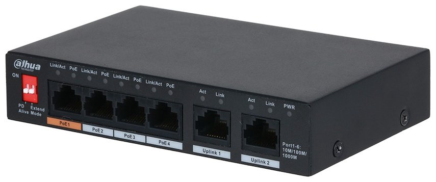 коммутатор Dahua DH-PFS3006-4GT-60 купить,NaN