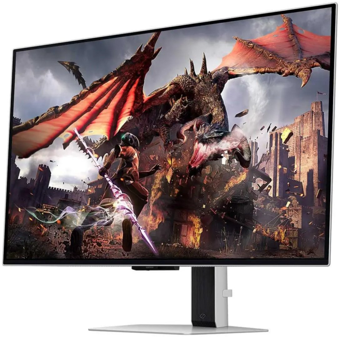 Монитор 31.5" Samsung LS32DG800SIXCI серебристый купить,NaN