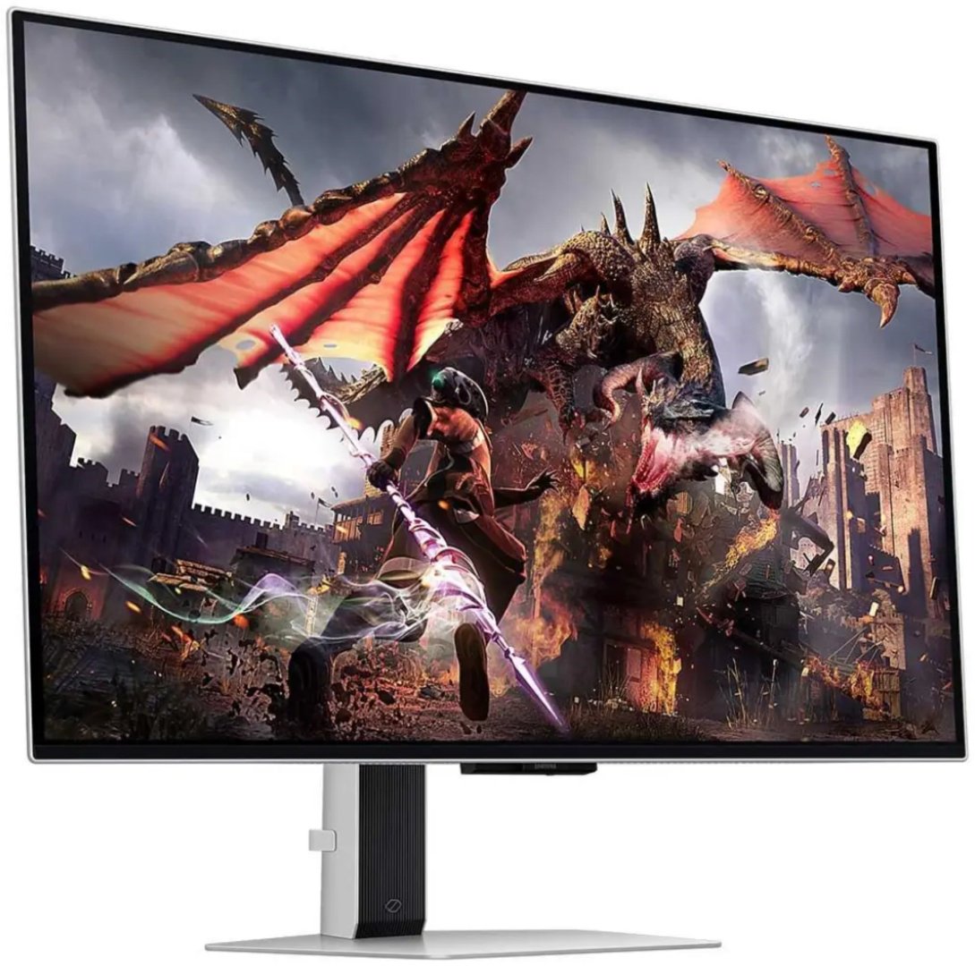 Монитор 31.5" Samsung LS32DG800SIXCI серебристый купить,NaN