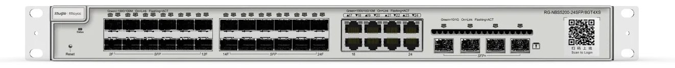 Коммутатор Ruijie RG-NBS5200-24SFP/8GT4XS купить,227924