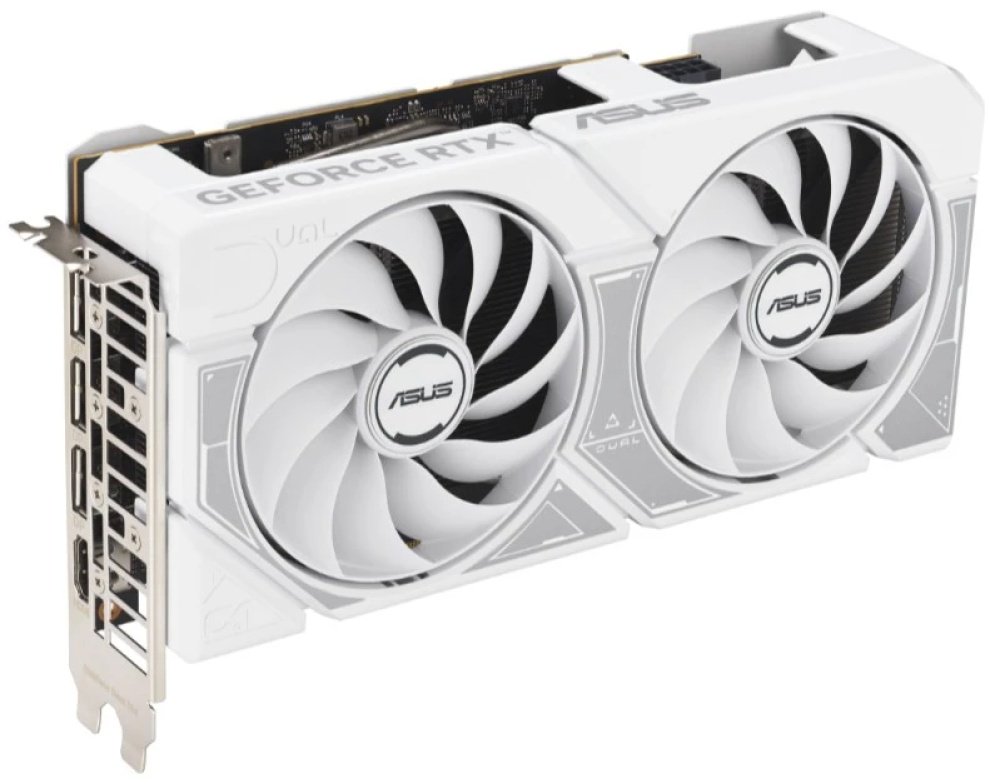 Видеокарта ASUS GeForce RTX 5060 Ti DUAL White OC Edition (DUAL-RTX5060TI-O16G-WHITE) 16 Гб купить,NaN