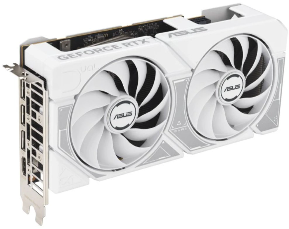 Видеокарта ASUS GeForce RTX 5060 Ti DUAL White OC Edition (DUAL-RTX5060TI-O16G-WHITE) 16 Гб купить,NaN