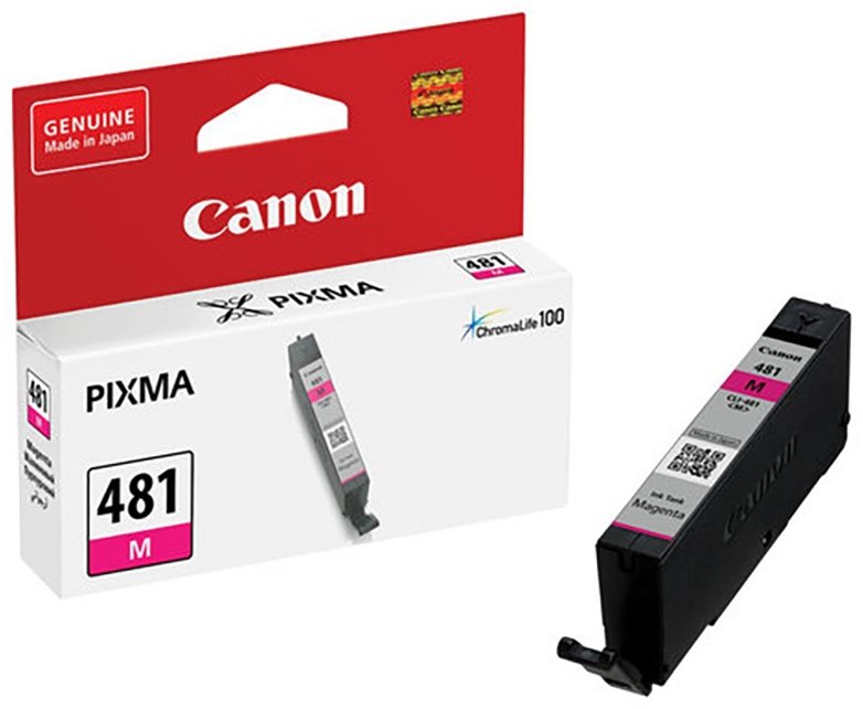 Картриджи Canon CLI-481M 2099C001AA пурпурный (magenta) купить,NaN