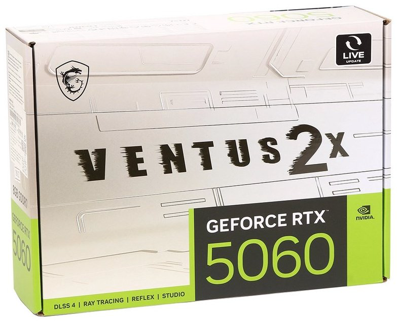 Видеокарта MSI RTX 5050 Ventus 2X White 8 Гб купить,NaN