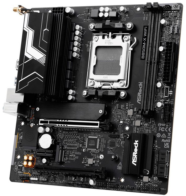 Материнская плата ASRock B850M-X WiFi R2.0 90-MXBSH0-A0UAYZ купить,NaN