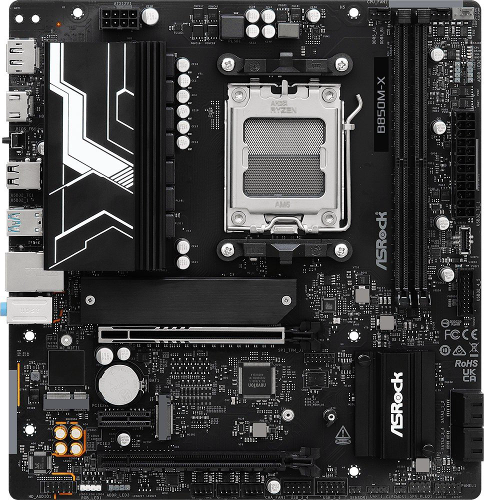Материнская плата ASRock B850M-X R2.0 купить,84190