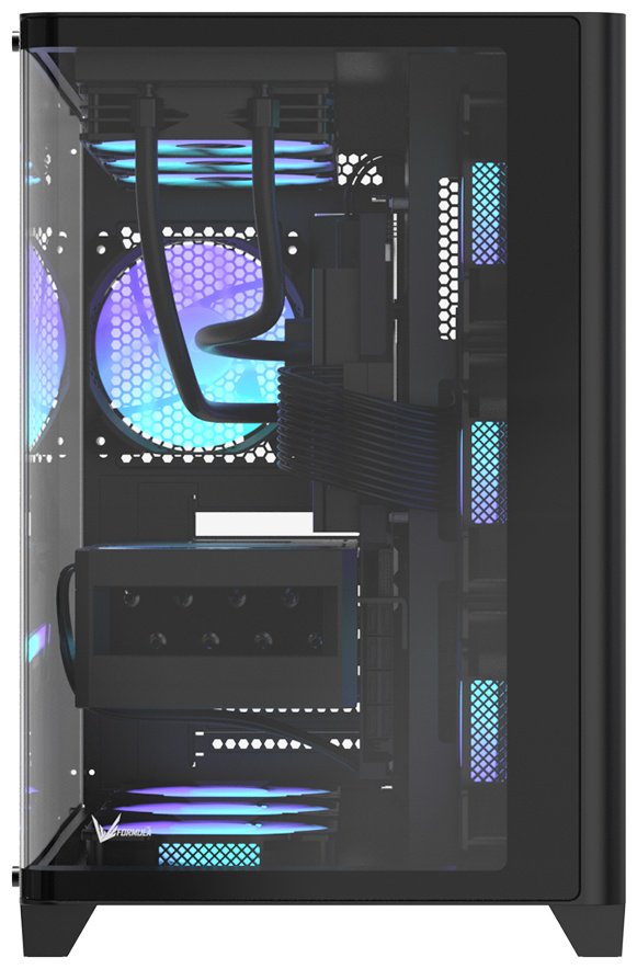 Корпус Formula V Crystal U2 Floe Black без Б/П черный купить,NaN