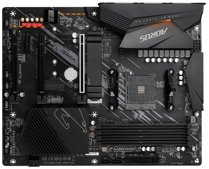 Материнская плата GIGABYTE B550 AORUS Elite V2 купить,NaN