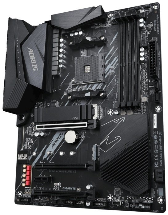 Материнская плата GIGABYTE B550 AORUS Elite V2 купить,NaN