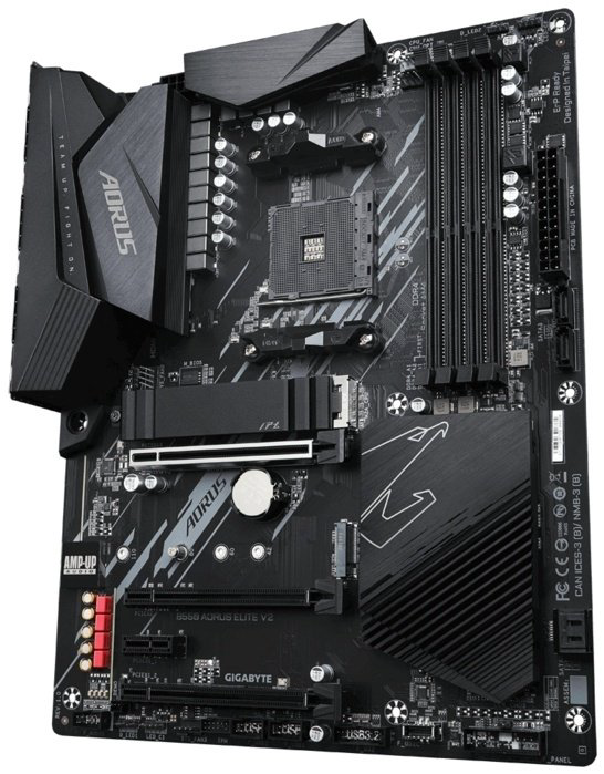 Материнская плата GIGABYTE B550 AORUS Elite V2 купить,NaN