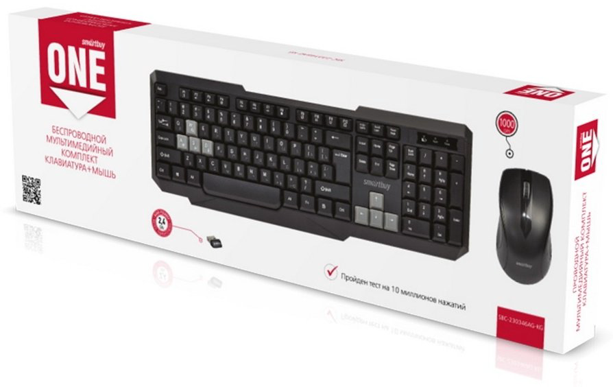 Клавиатура Smartbuy SBC-230346AG-KG черный купить,NaN