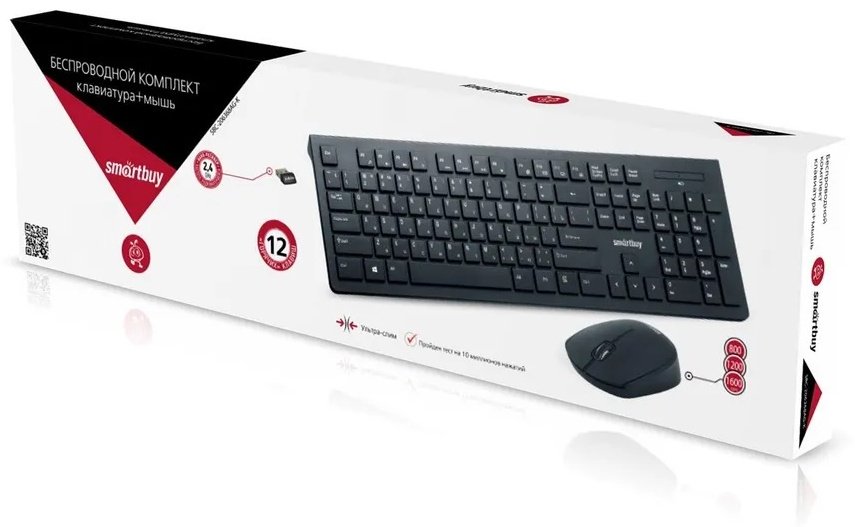 Клавиатура Smartbuy SBC-206368AG-K черный купить,NaN