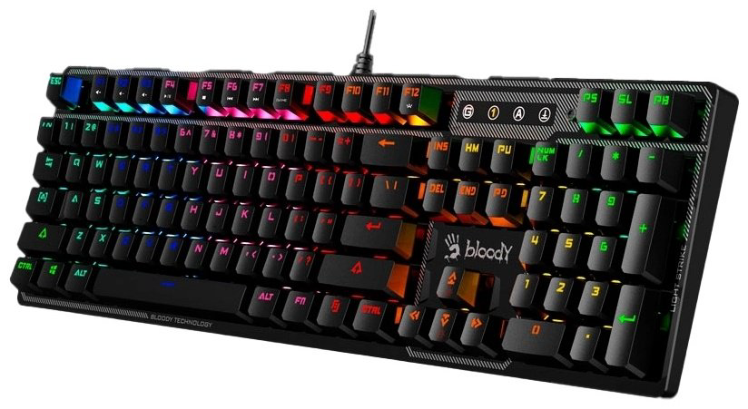 Клавиатура A4Tech Bloody B750N Black-Grey купить,NaN