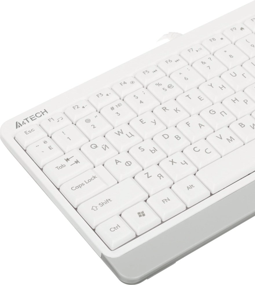 Клавиатура A4Tech FK11-WHITE белый - ForteMarket Клавиатура A4Tech FK11-WHITE белый купить,6690