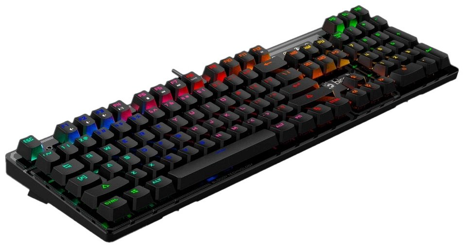 Клавиатура A4Tech Bloody B750N Black-Grey купить,NaN