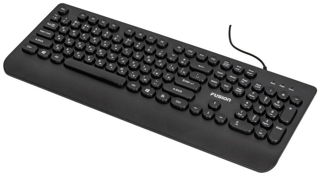 Клавиатура Fusion GK-189 черный купить,4790