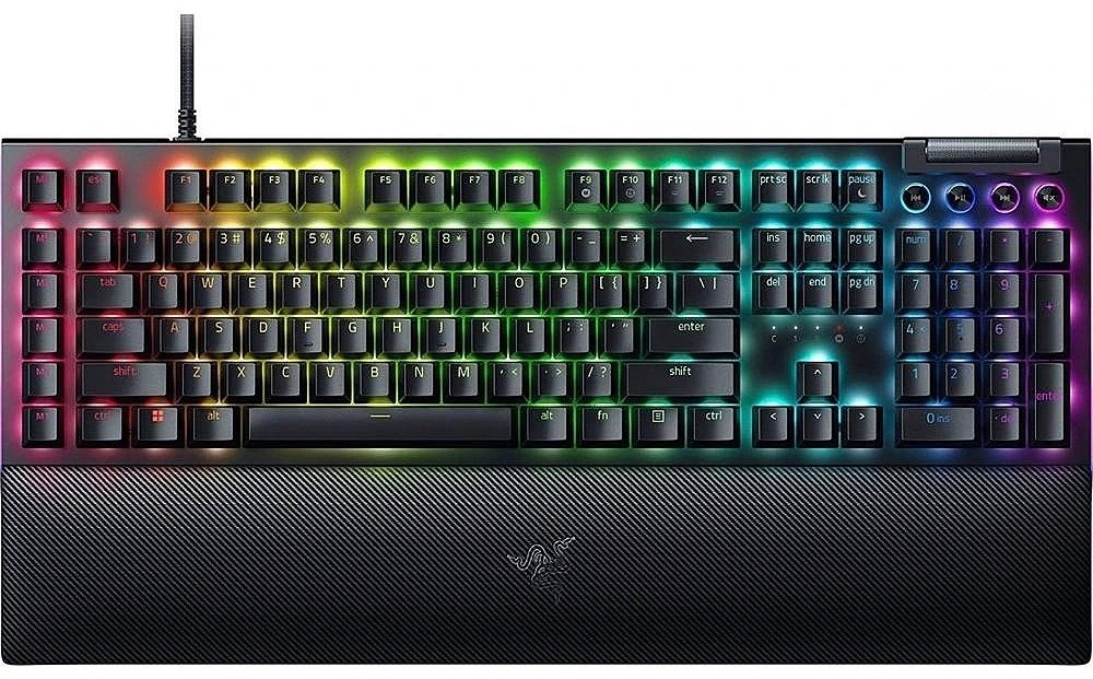 Клавиатура Razer BlackWidow V4 RZ03-04692500-R3R1 черный