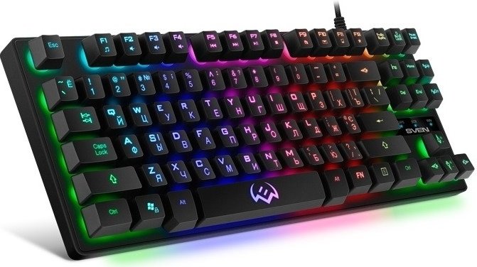 Клавиатура SVEN KB-G7400 SV-019488 черный купить,NaN