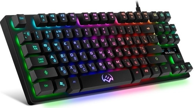 Клавиатура SVEN KB-G7400 SV-019488 черный купить,NaN