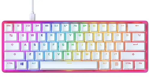 Клавиатура HyperX Alloy Origins 60 572Y6AA розовый купить,NaN