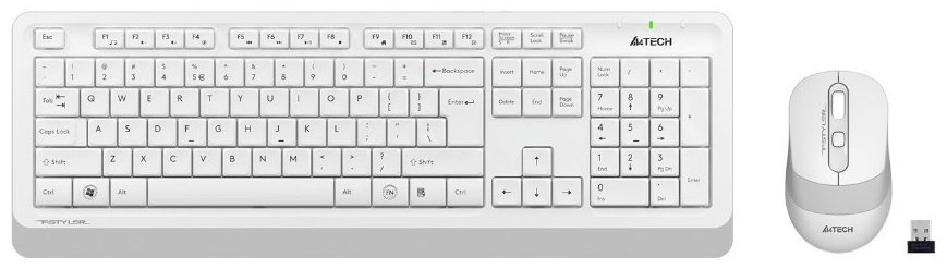 Клавиатура A4Tech Fstyler FG1010S белый купить,NaN