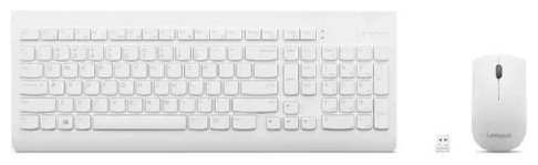 Клавиатура Lenovo 510 Wireless Combo GX31F38001 белый