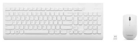 Клавиатура Lenovo 510 Wireless Combo GX31F38001 белый