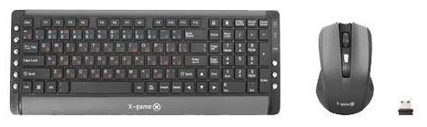Клавиатура X-Game XD-7510OGB черный купить,NaN
