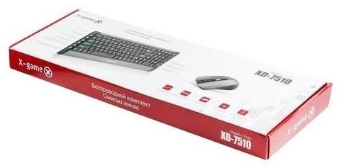 Клавиатура X-Game XD-7510OGB черный купить,NaN