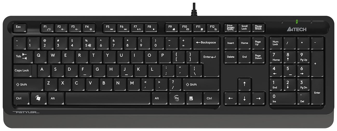 Клавиатура A4Tech Fstyler FK10 черный купить,NaN