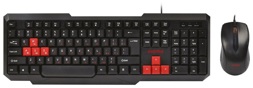 Клавиатура Smartbuy SBC-230346-KR черный купить,NaN