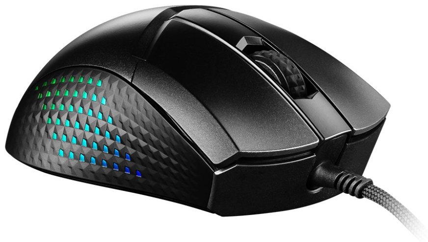 Мышь MSI Clutch GM51 Lightweight Black черный купить,NaN