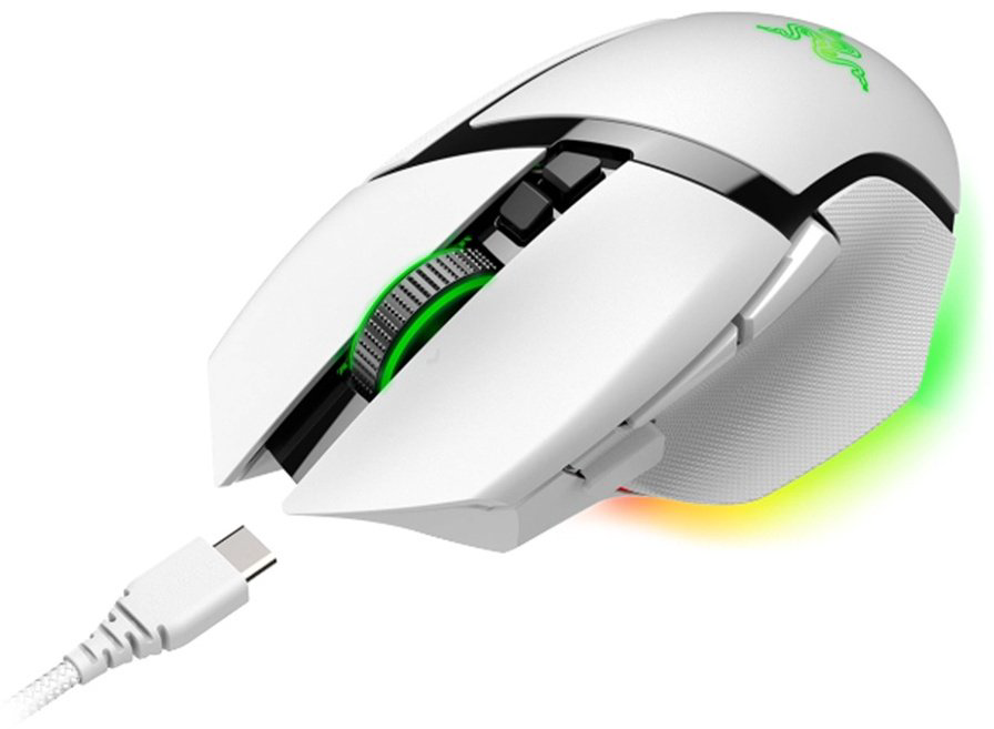 Мышь Razer Basilisk V3 Pro RZ01-04620200-R3G1 белый - ForteMarket Мышь Razer Basilisk V3 Pro RZ01-04620200-R3G1 белый купить,74990