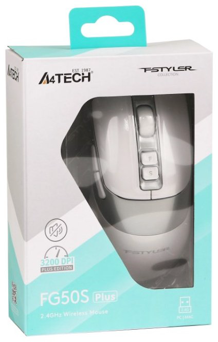 Мышь A4Tech FG50S Plus белый - ForteMarket Мышь A4Tech FG50S Plus белый купить,6590