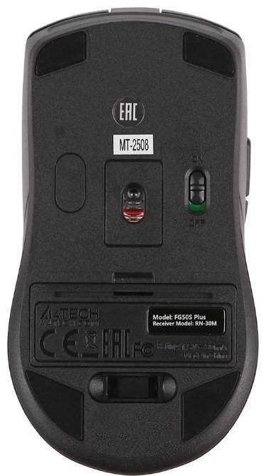 Мышь A4Tech FG50S Plus черный купить,6590