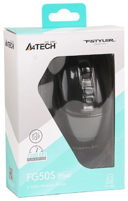 Мышь A4Tech FG50S Plus черный